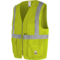 Gilet haute-visibilité multipoches LUMEN jaune