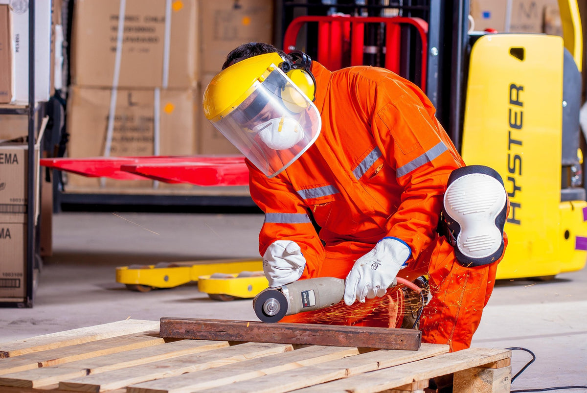 Genouillères de protection chantier